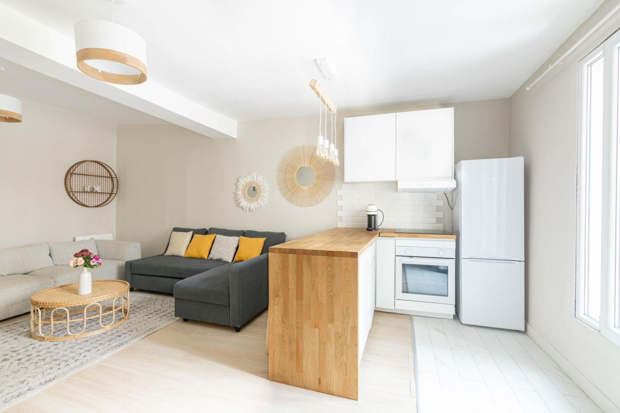 Luxurious 1 Bedroom Quartier De La Bastille Free Netflix Paris Eksteriør billede