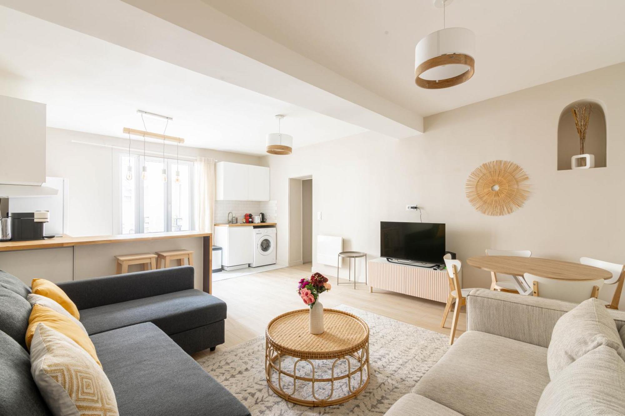Luxurious 1 Bedroom Quartier De La Bastille Free Netflix Paris Eksteriør billede